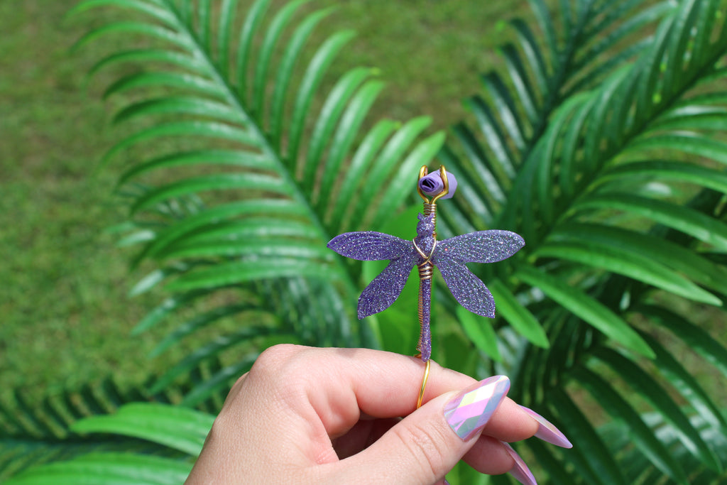 Purple Dragonfly Smoke Ring