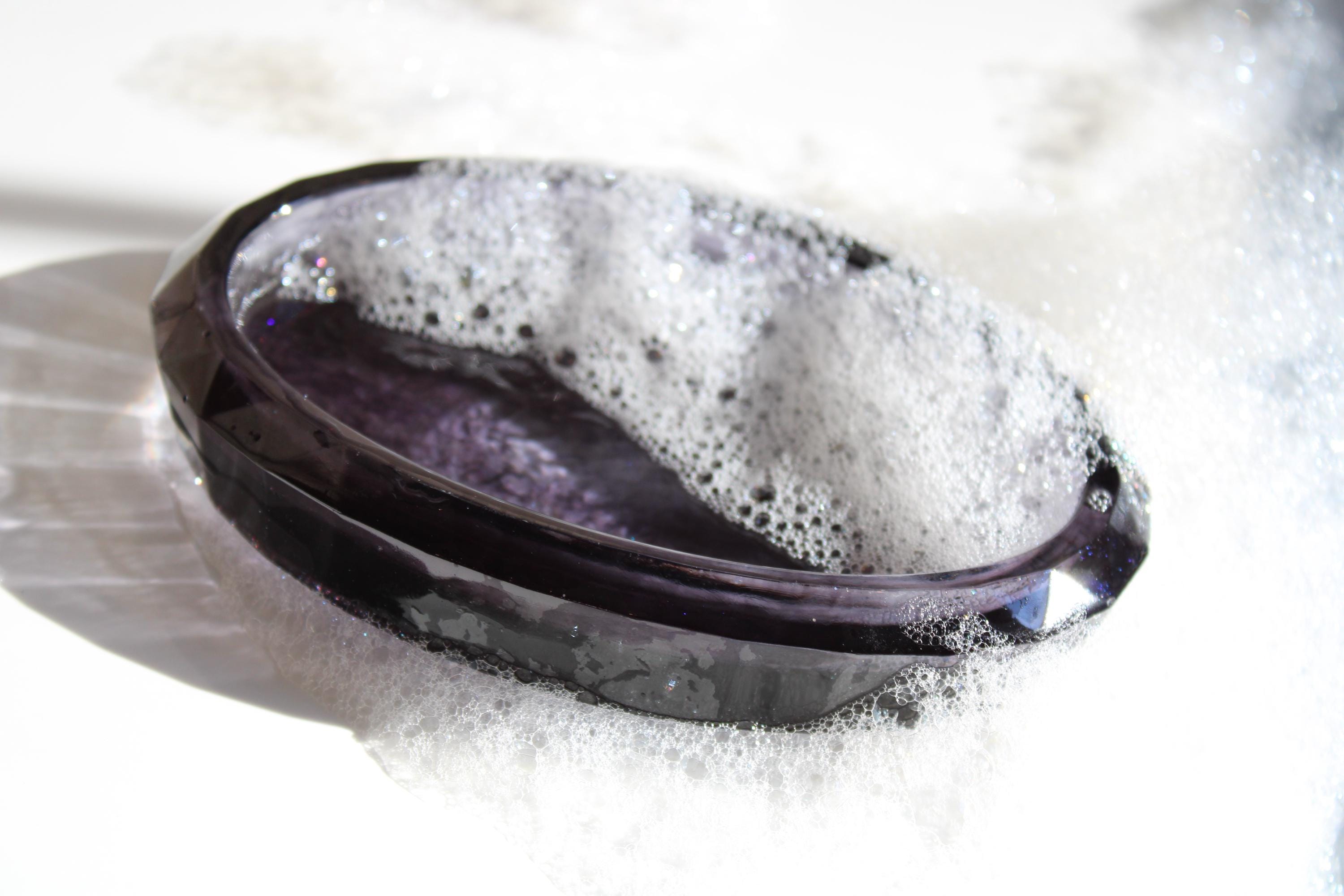 Black Modern Soap Dish - Bathroom Decor